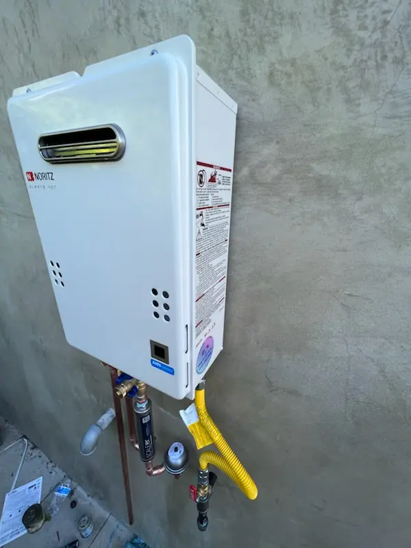 Tankless water heater installation for Santaquin homes